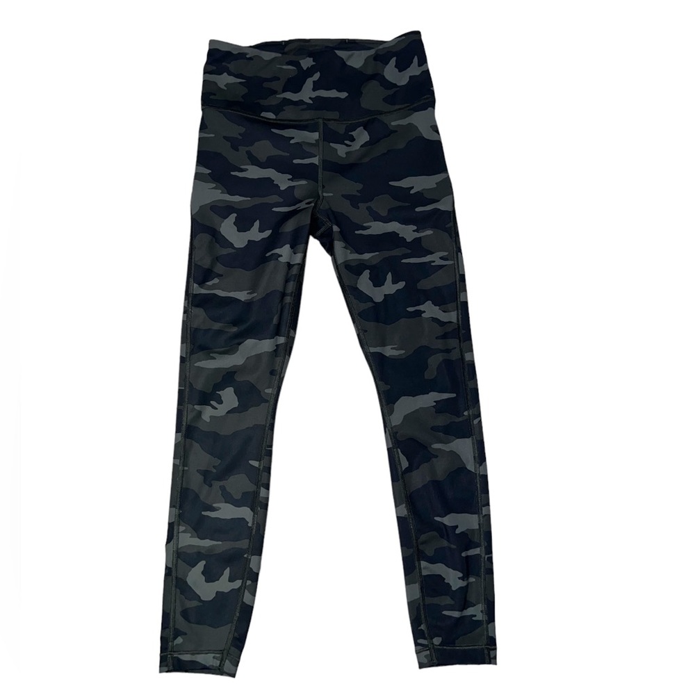 Athleta Ultimate 7/8 Olive Green Camouflage Tight Women’s Size XS - Picture 1 of 6